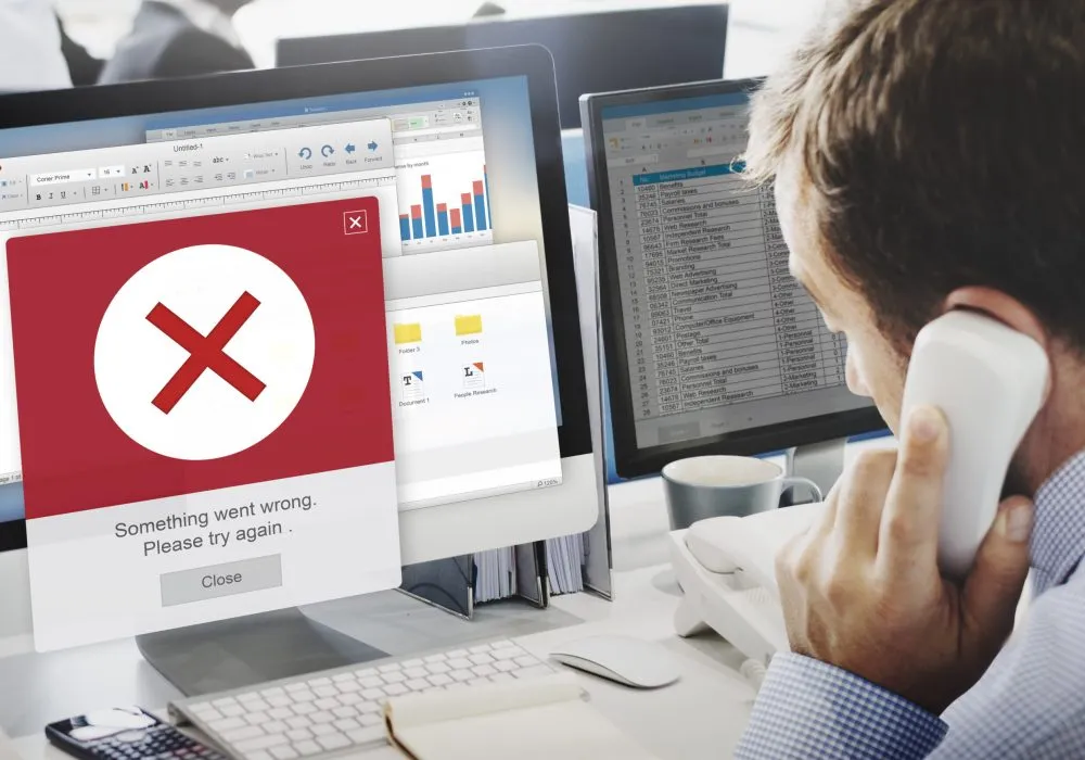 Error Alert Failure Icon Problem Concept
